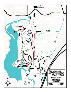 Bradford Woods Trail Map